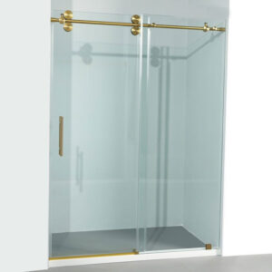 Frameless Single Sliding Shower Door