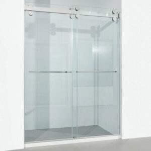Frameless Double Sliding Shower Door